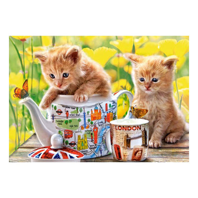 Selecta Castorland Bein Puzzle Tee Zeit, 500st.