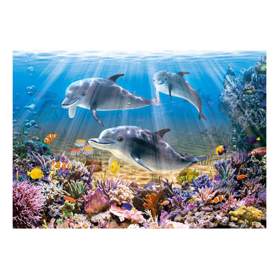 Selecta Castorland Jigsaw Puzzle Delfine Unterwasser, 500st.