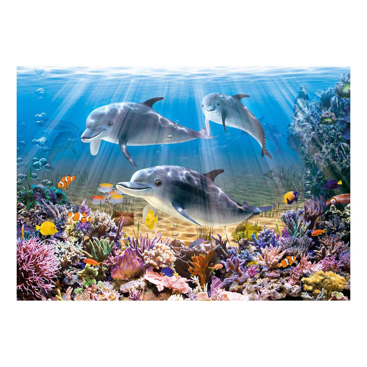 Selecta Castorland Jigsaw Puzzle Delfine Unterwasser, 500st.