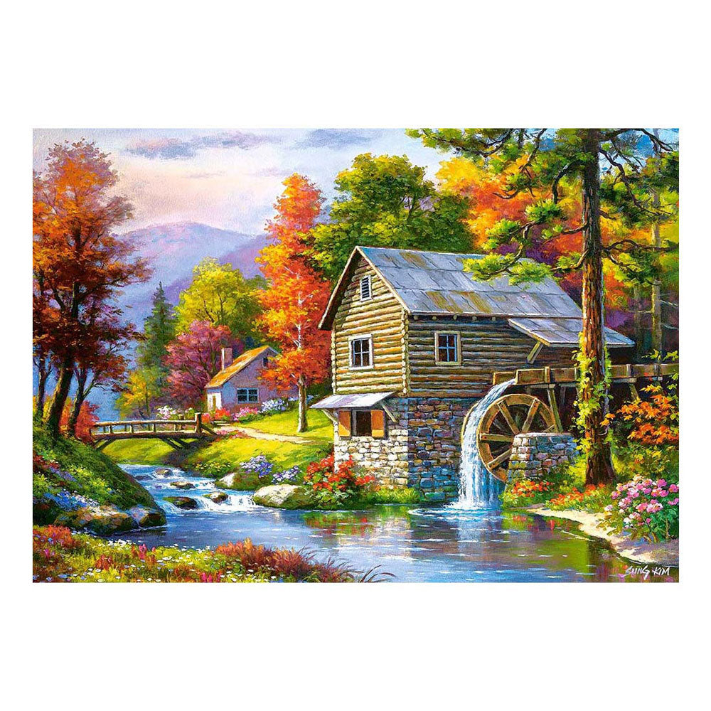 Selecta Castorland Jigsaw Puzzle Old Sutter's Mill, 500st.