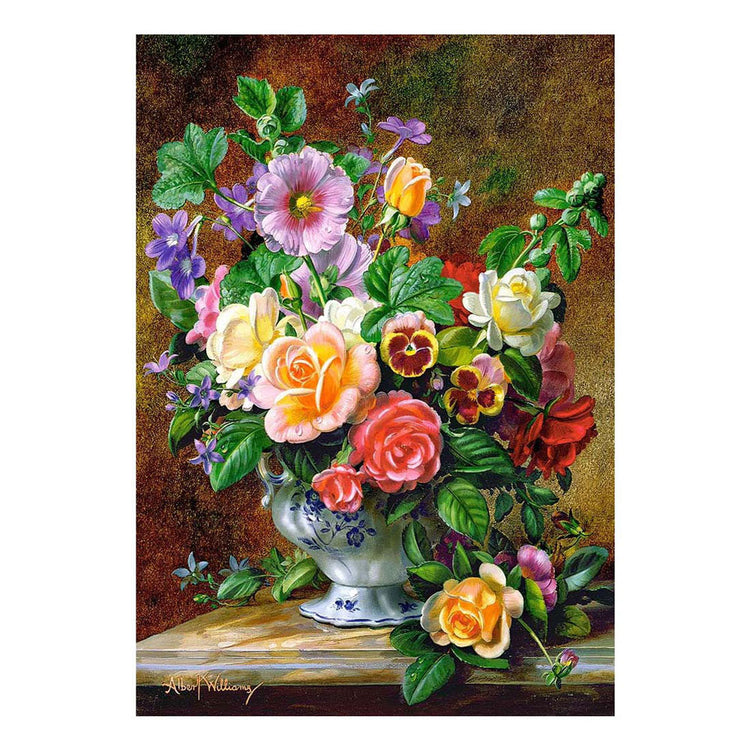 Selecta Castorland spielen Puzzle Blumen in einer Vase, 500st.