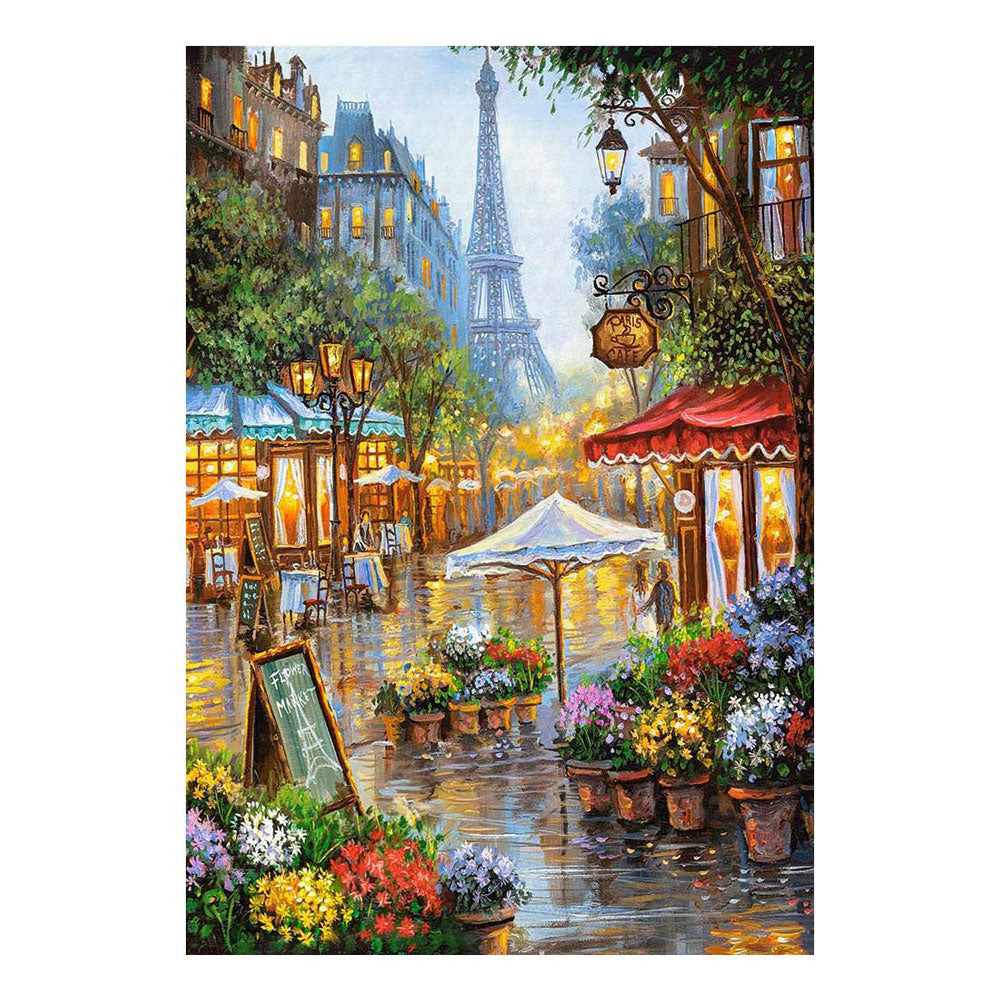 Selecta Castorland spielen Puzzle Frühlingsblumen Paris, 1000st.