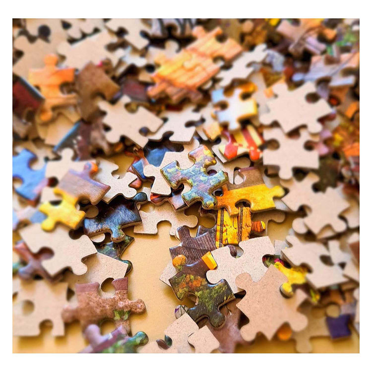 Selecta Castorland Puzzle Sonnenblumen in einer Pfauenvase, 1000 Teile.
