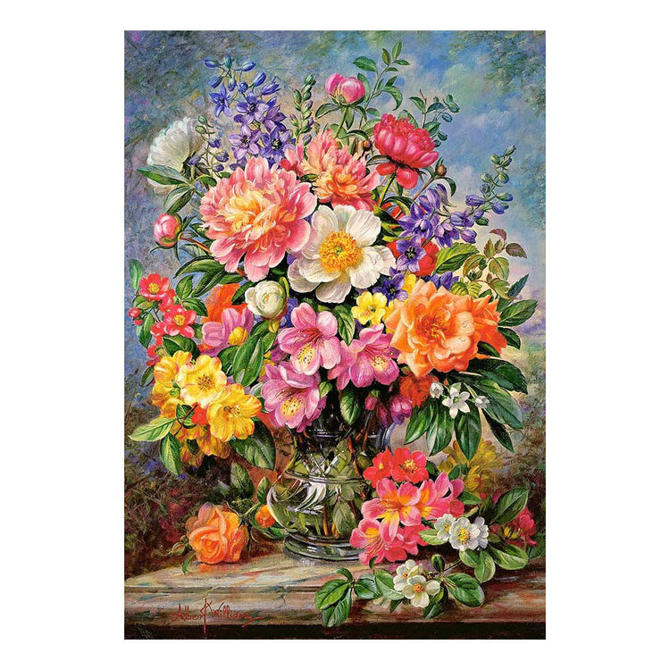 Selecta Castorland Puzzle Juniblumen im Glanz, 1000 Teile.