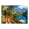 Selecta Castorland spielen Puzzle Braies Lake Italien, 1000st.