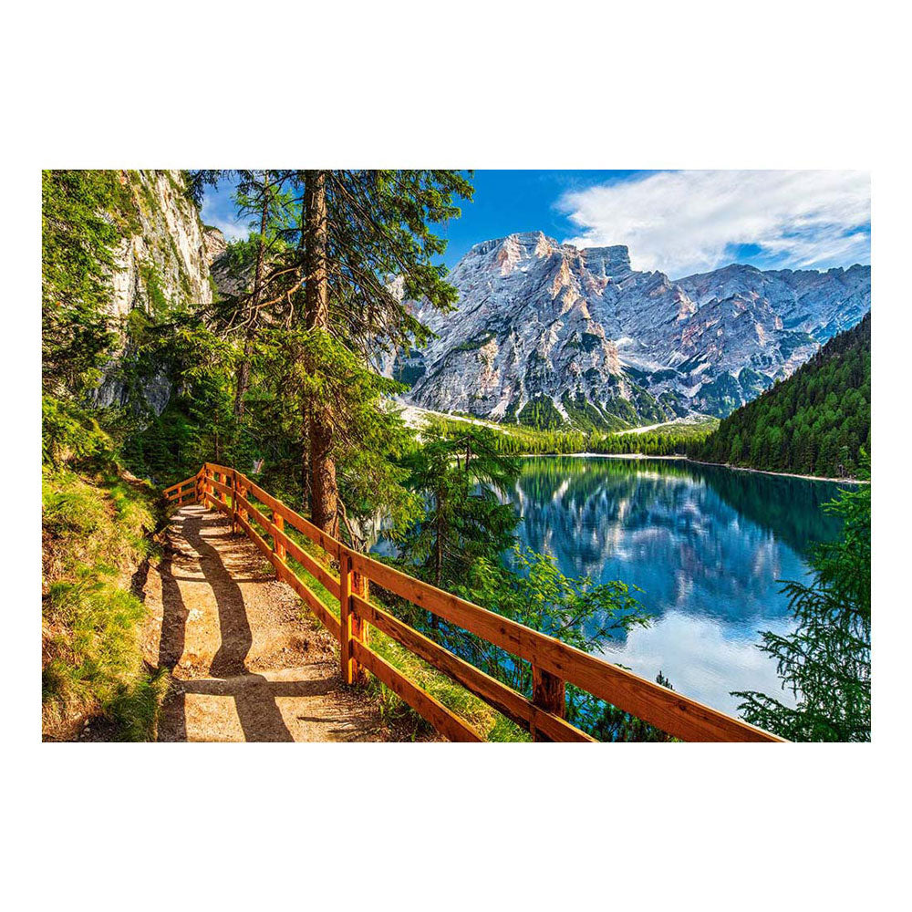 Selecta Castorland spielen Puzzle Braies Lake Italien, 1000st.