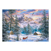 Selecta Castorland spielen Puzzle Mountain Weihnachten, 1000st.