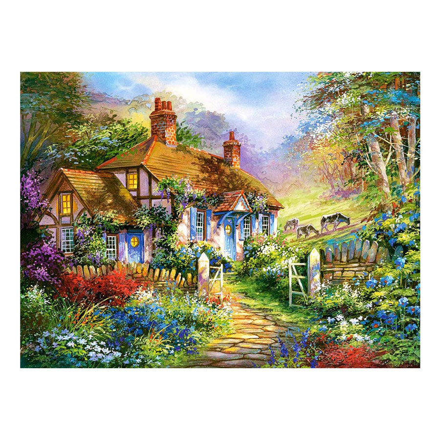 Selecta Castorland Puzzle Waldhütte, 3000 Teile.