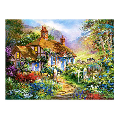 Selecta Castorland Puzzle Waldhütte, 3000 Teile.