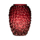 Beilglas-Bibble-Bauchvase rot ø15xh20cm