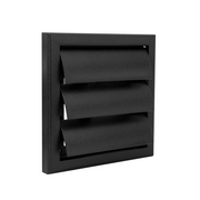 Renson 1069265 – Aufputz-Dunstabzugshaubengitter PVC 733 (154 x 154) str 9005 (schwarz) | 2 Stk - afbeelding 6
