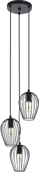 Eglo Newtown Hängelampe - E27 - ø 38 cm - Schwarz