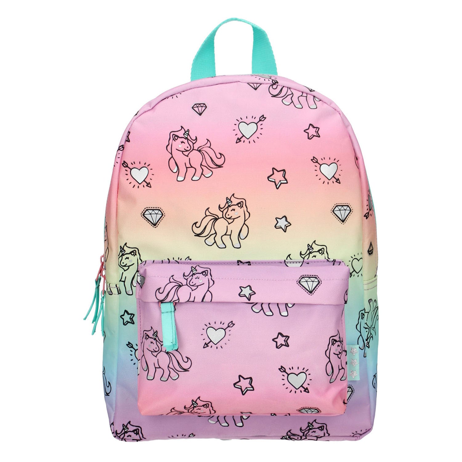 Milchkuss Rainbow und Unicorn Rucksack