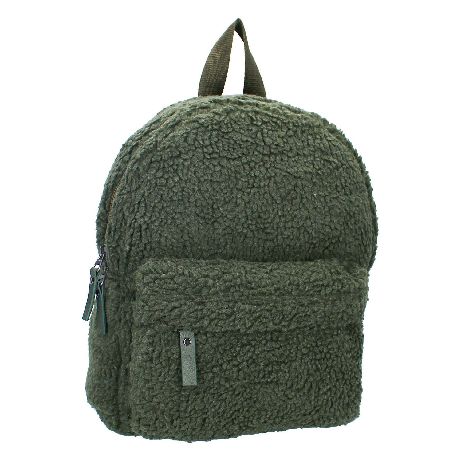 Vadobag -Rucksack, so weich und kindliches Teddygrün
