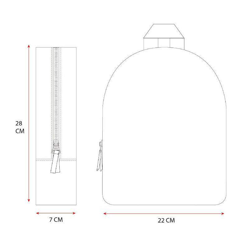 Vadobag Rucksack Vorzeit für Blau