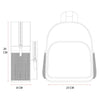 Rucksack Bluey springen zum Spaß