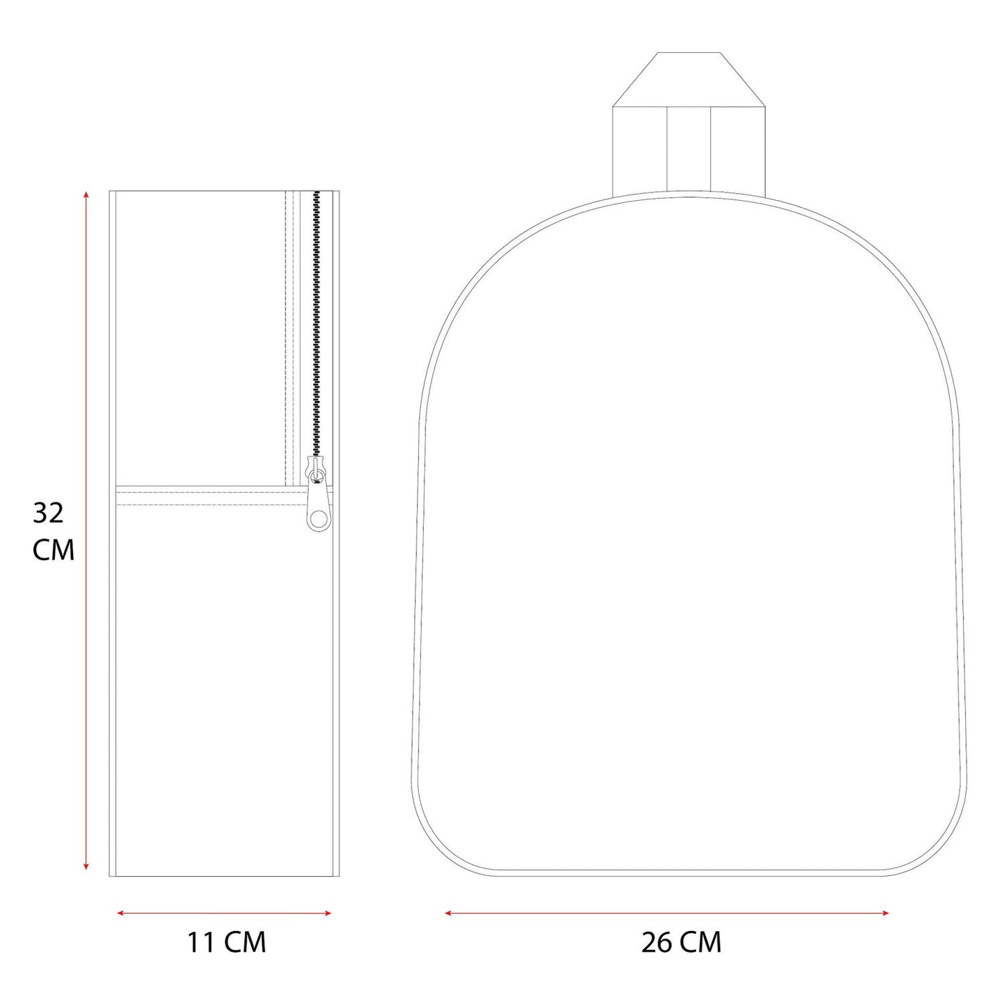 Vadobag Rucksack 3d Bluey Oh Happy Days