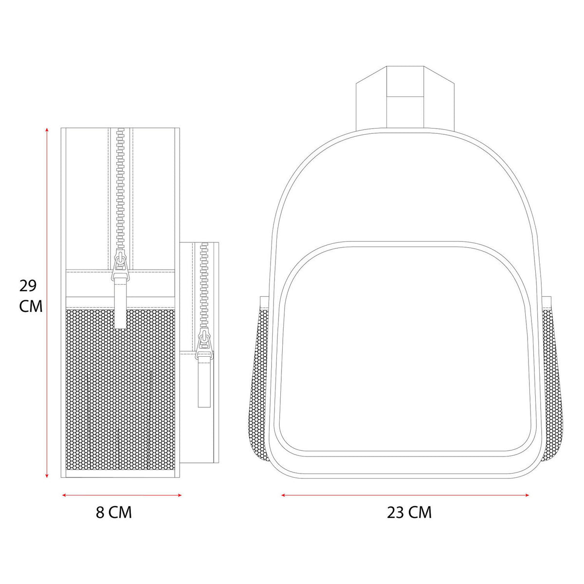 Vadobag Backpack Girl Welpen Regel
