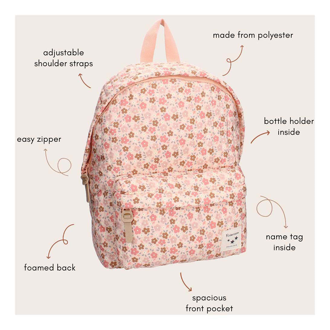 Kidzroom Rucksack Lyon Magische Wiesen Blumen