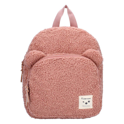 Kidzroom Porto Beary aufgeregte Schulbeutel Junior 6,5 Liter Lachsrosa