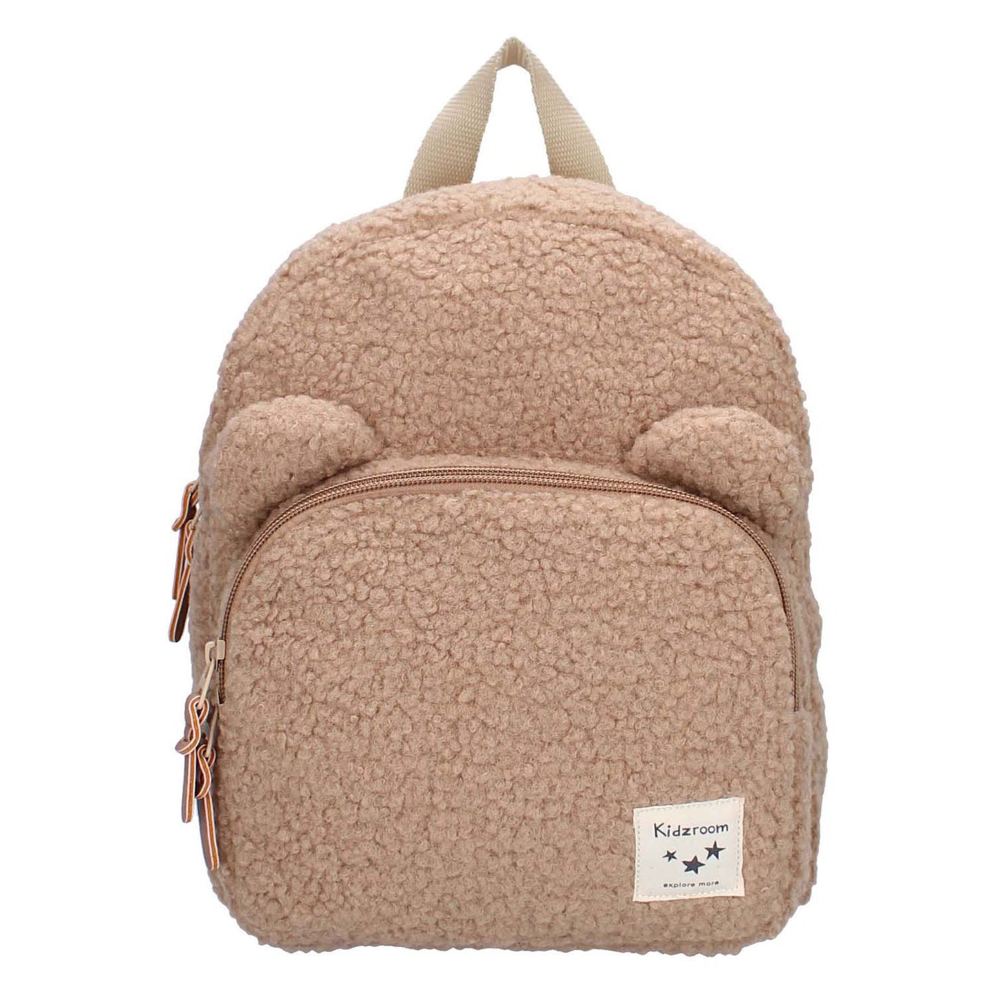 Kidzroom Porto Beary aufgeregter Schulbag Junior 6,5 Liter Beige