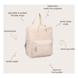Kidzroom Rucksack Berlin Soft Flüstern Beige - afbeelding 5