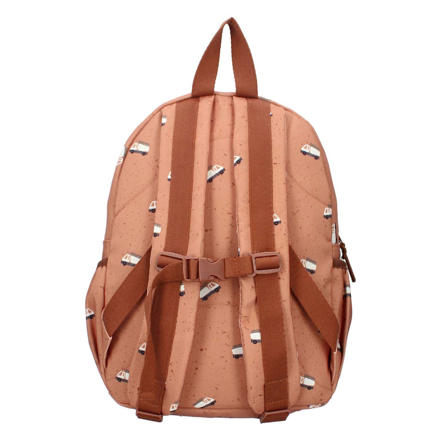 Kidzroom Rucksack Turin Enchanted Memories Brown Fire Truck