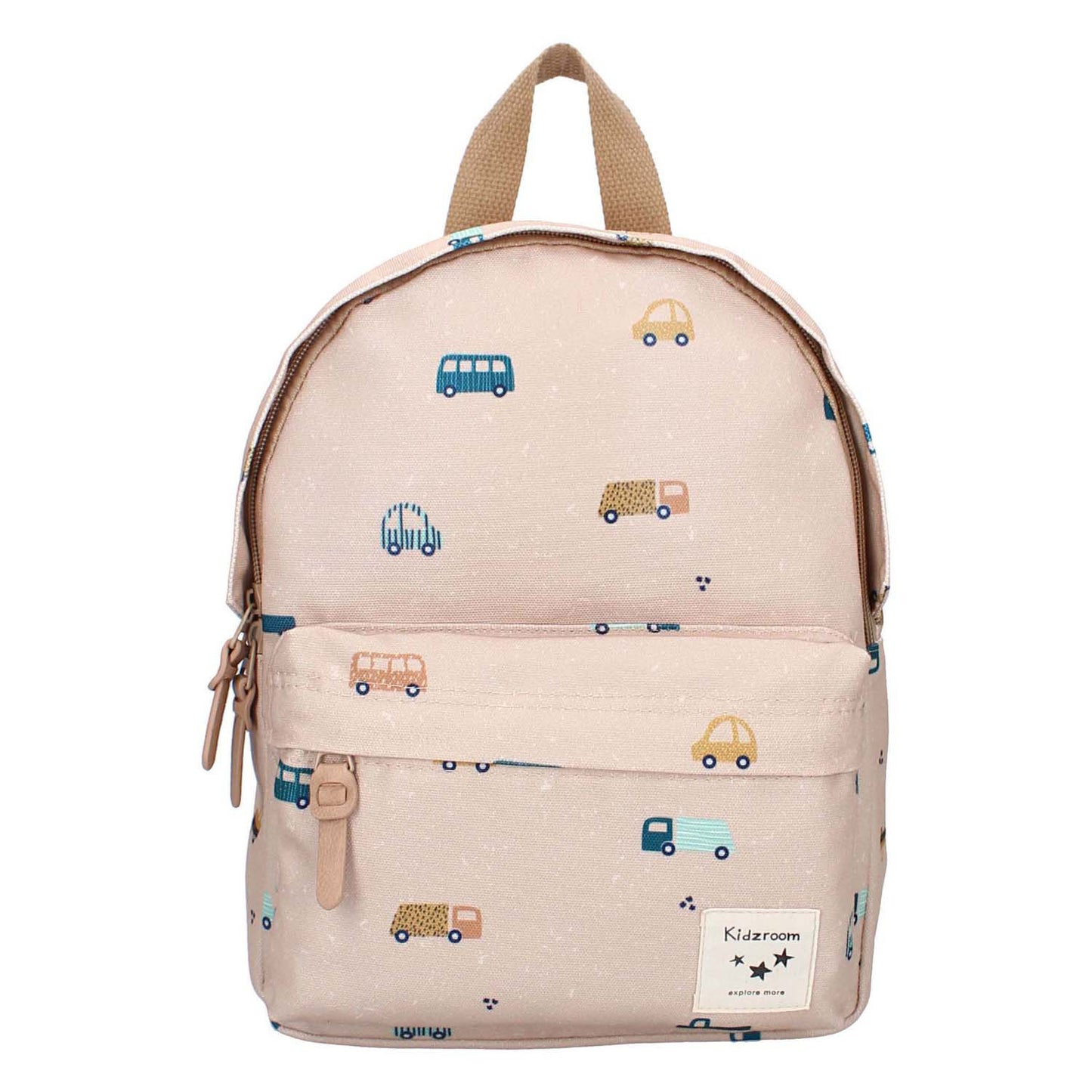 Kidzroom Rucksack Paris süße Kuschelfahrzeuge