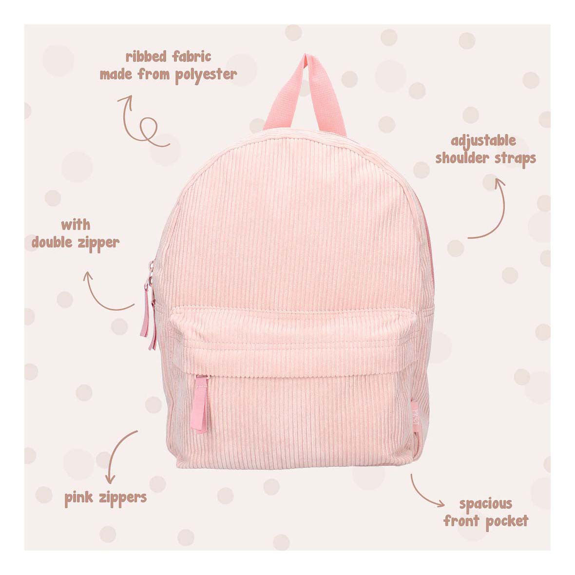 Rucksack Fun run herumlaufen Pink