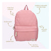 Rucksack milchig Kuss süßes Bliss Pink