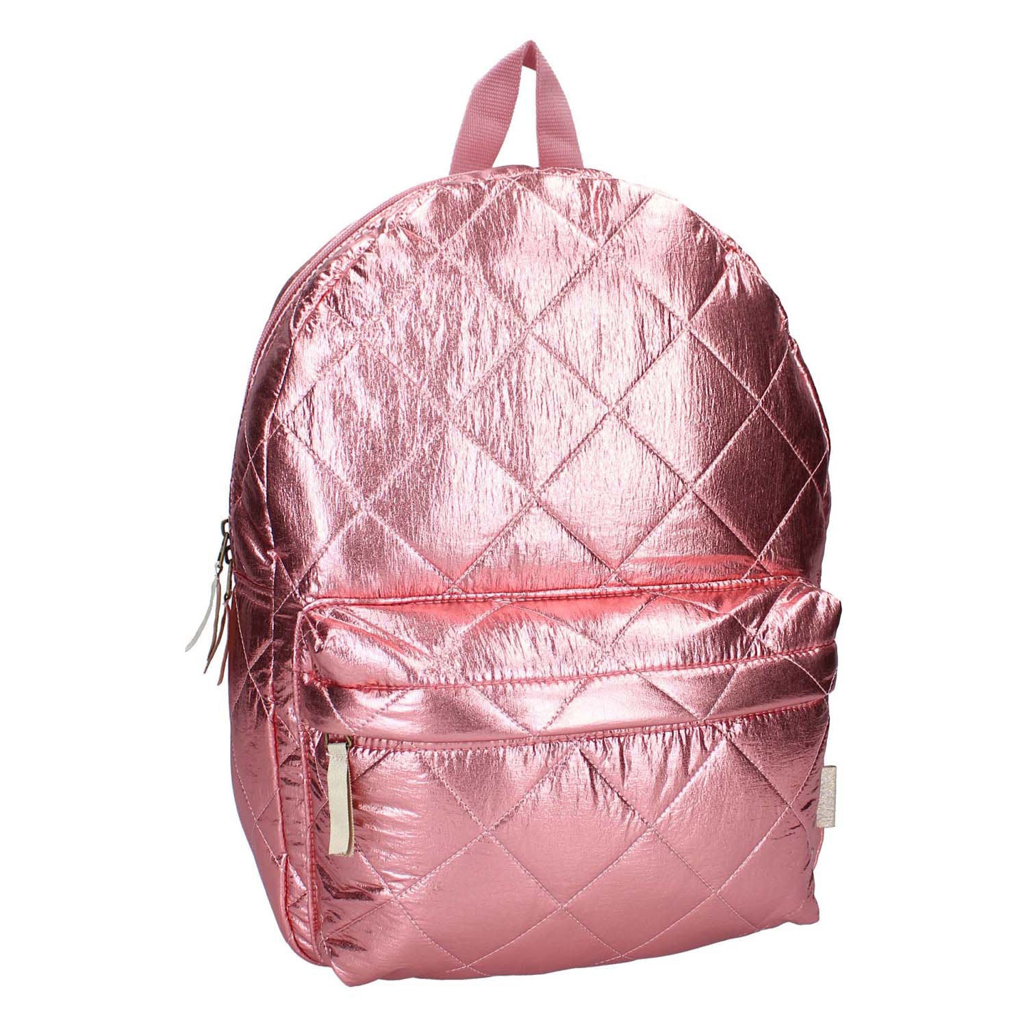 Milchy kuss rucksack üppiges Leben rosa metallic