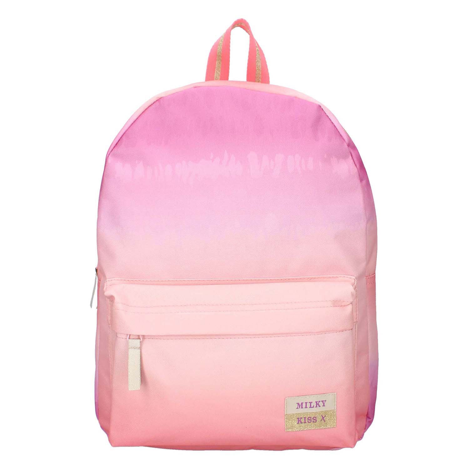 Milchkuss Rucksack Liebe und Lachen rosa