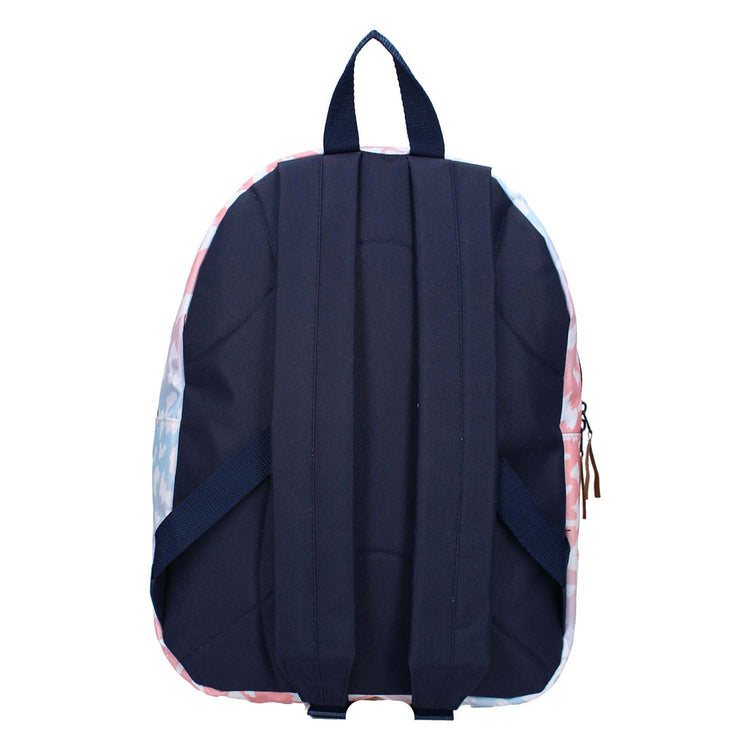 Milky Kiss Rucksack mit auffälligem Leopardenmuster