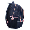 Milky Kiss Rucksack Divine Days dunkelblau mit rosa Punkten, 3 Fächer