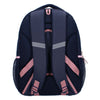 Milky Kiss Rucksack Divine Days dunkelblau mit rosa Punkten, 3 Fächer
