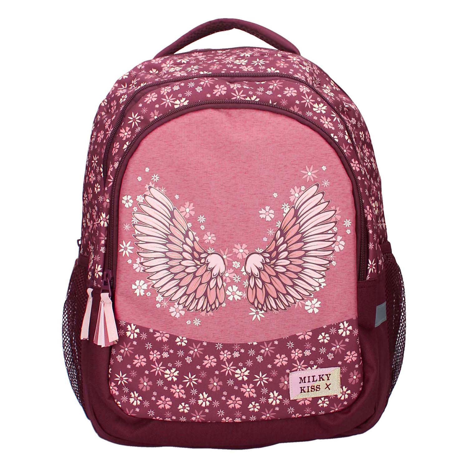 Milky Kiss Rucksack Wild Bliss Flowers, 3 Fächer