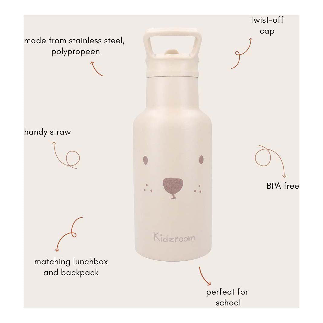 Kidzoom Trinkflasche süßer Schluck Teddybeer, 350 ml