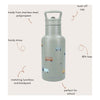 Kidzoom Trinkflasche süße Schluckfahrzeuge, 350 ml