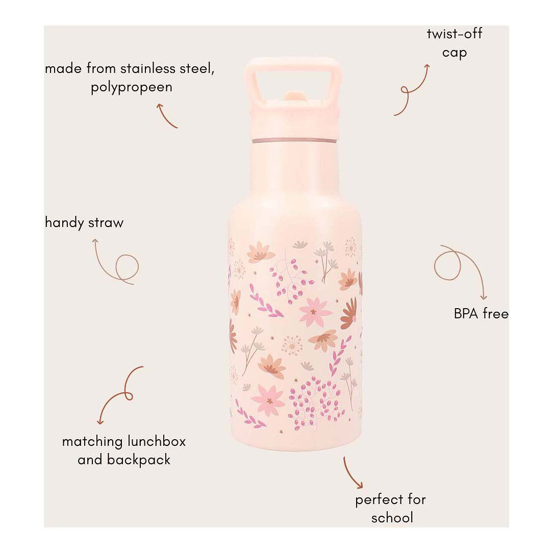 Kidzoom Trinkflasche süße Schluckblumen, 350 ml