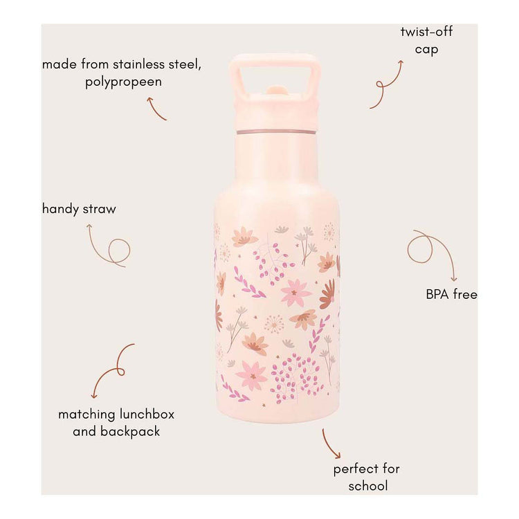 Kidzoom Trinkflasche süße Schluckblumen, 350 ml
