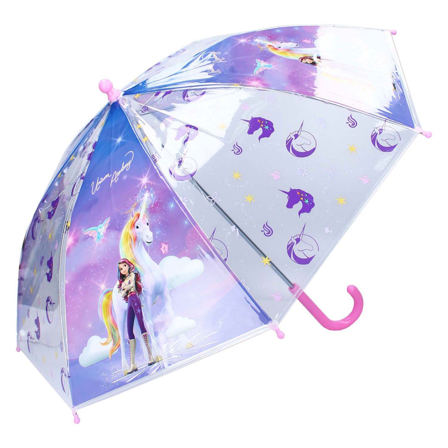 Vadobag Einhorn-Akademie-Regenschirm für regnerische Tage