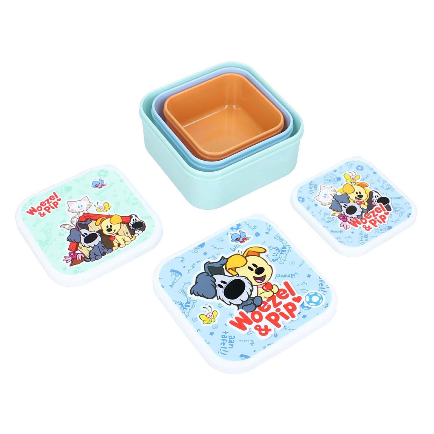 Wehzel und Pip Snackbox 3 in 1 frischen Bissen