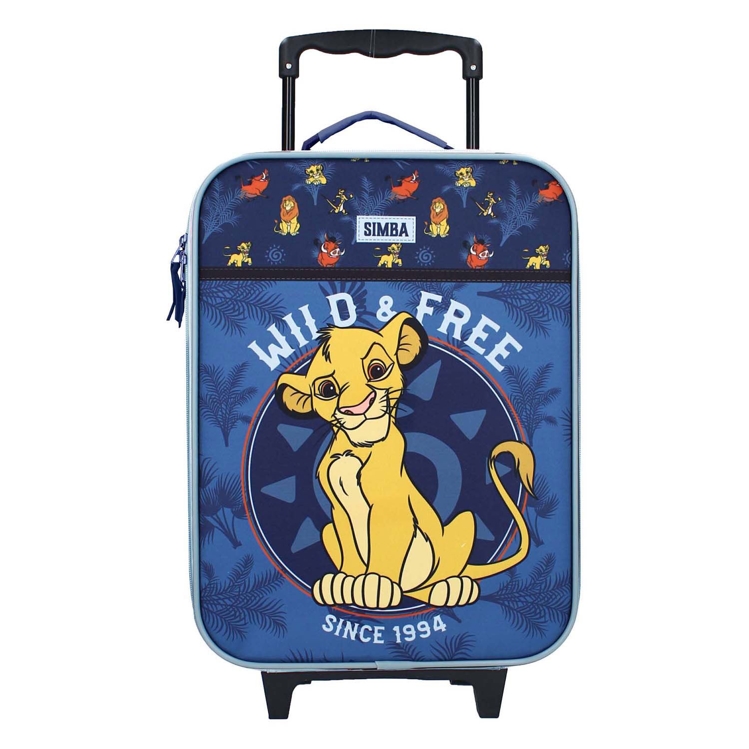 Vadobag der Trolley -Koffer des Lion King (Simba) zum Rollen