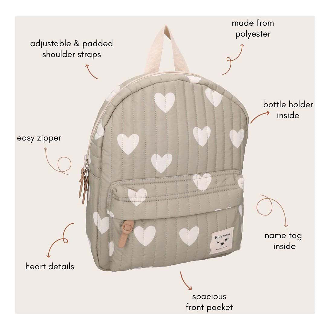 Kidzroom Rucksack Wunderbare Welten - grün