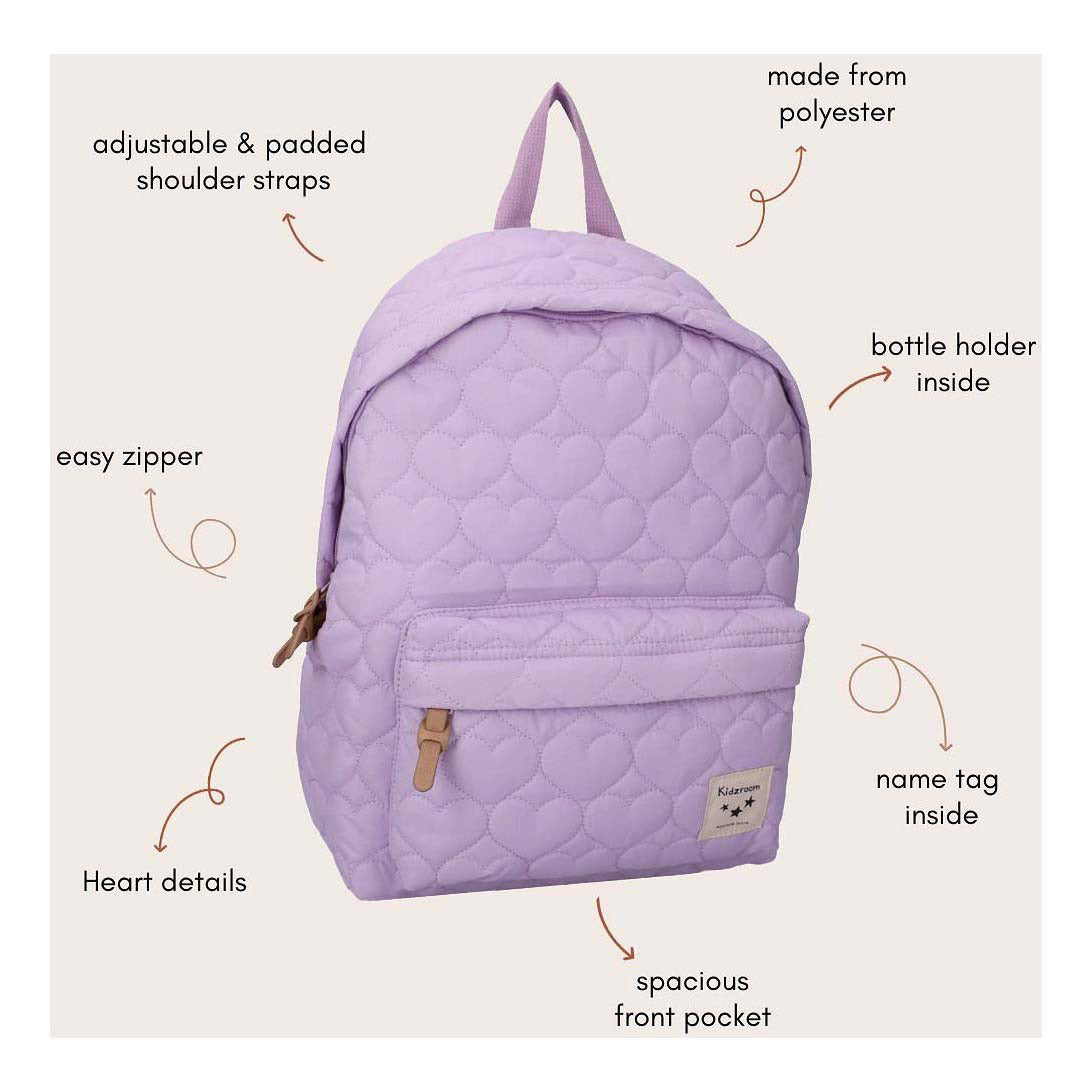 Kidzroom Rucksack Wunderbare Welten - Lila