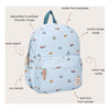 Kidzroom Rucksack Little Story – grün