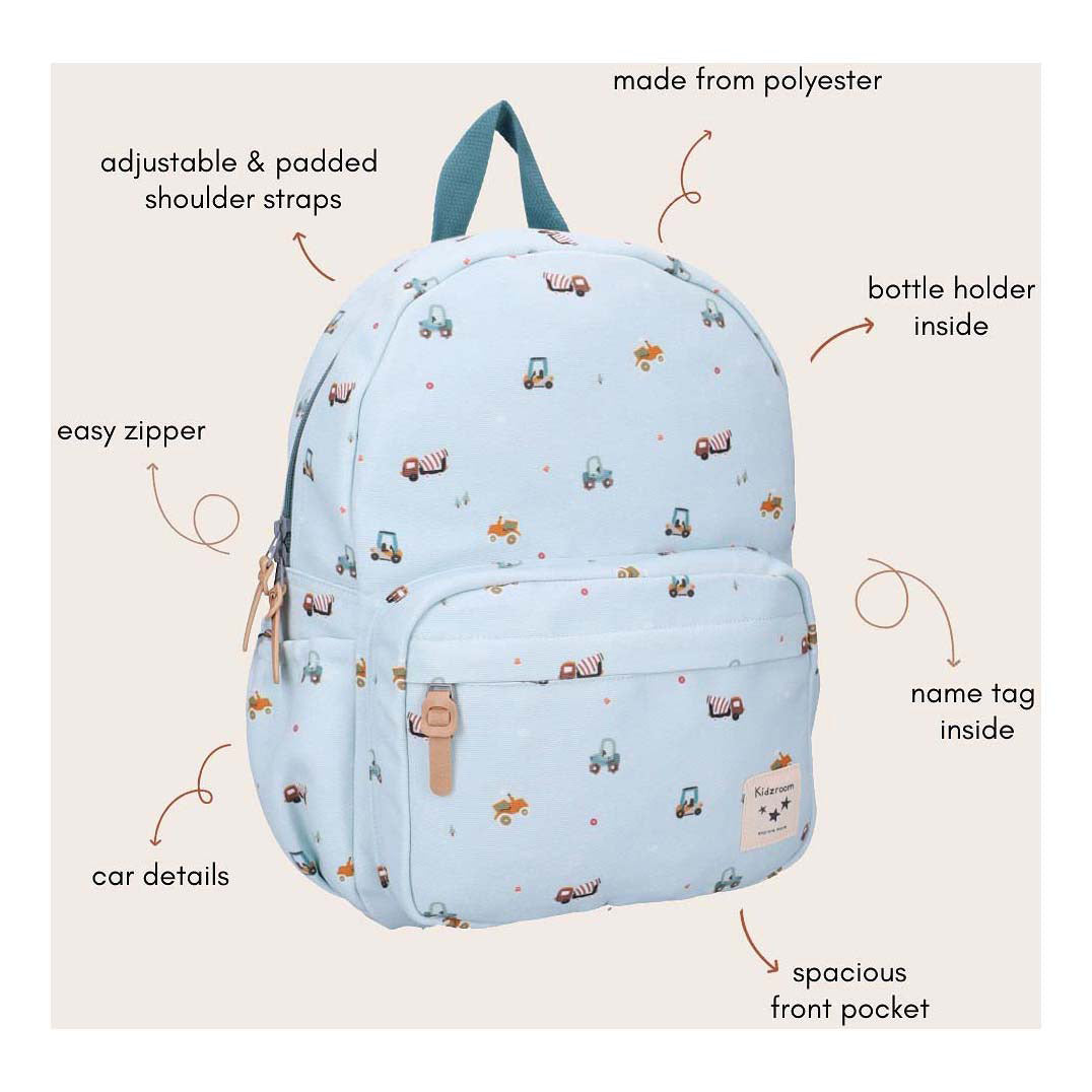 Kidzroom Rucksack Little Story – grün