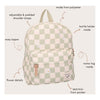 Kidzroom Rucksack Nostalgie – Rautenmuster