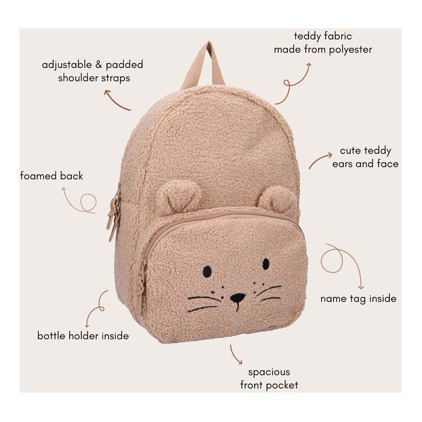 Kidzroom Rucksack Comfort Friends - Beige
