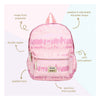 Milky Kiss Rucksack Liebe und Lachen – rosa
